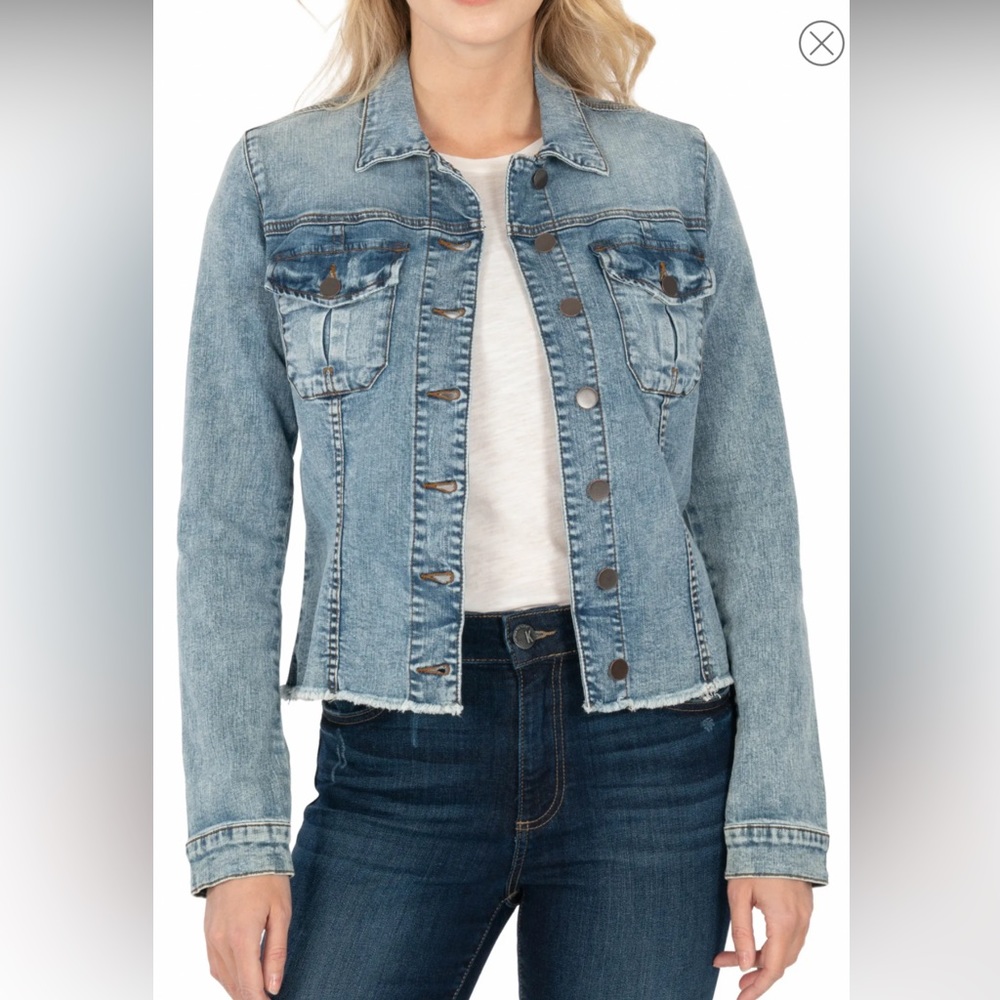 Kut from the Kloth Kara Frayed Jacket